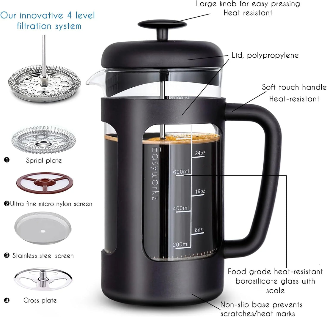 Easyworkz French Press Filter Coffee Machine